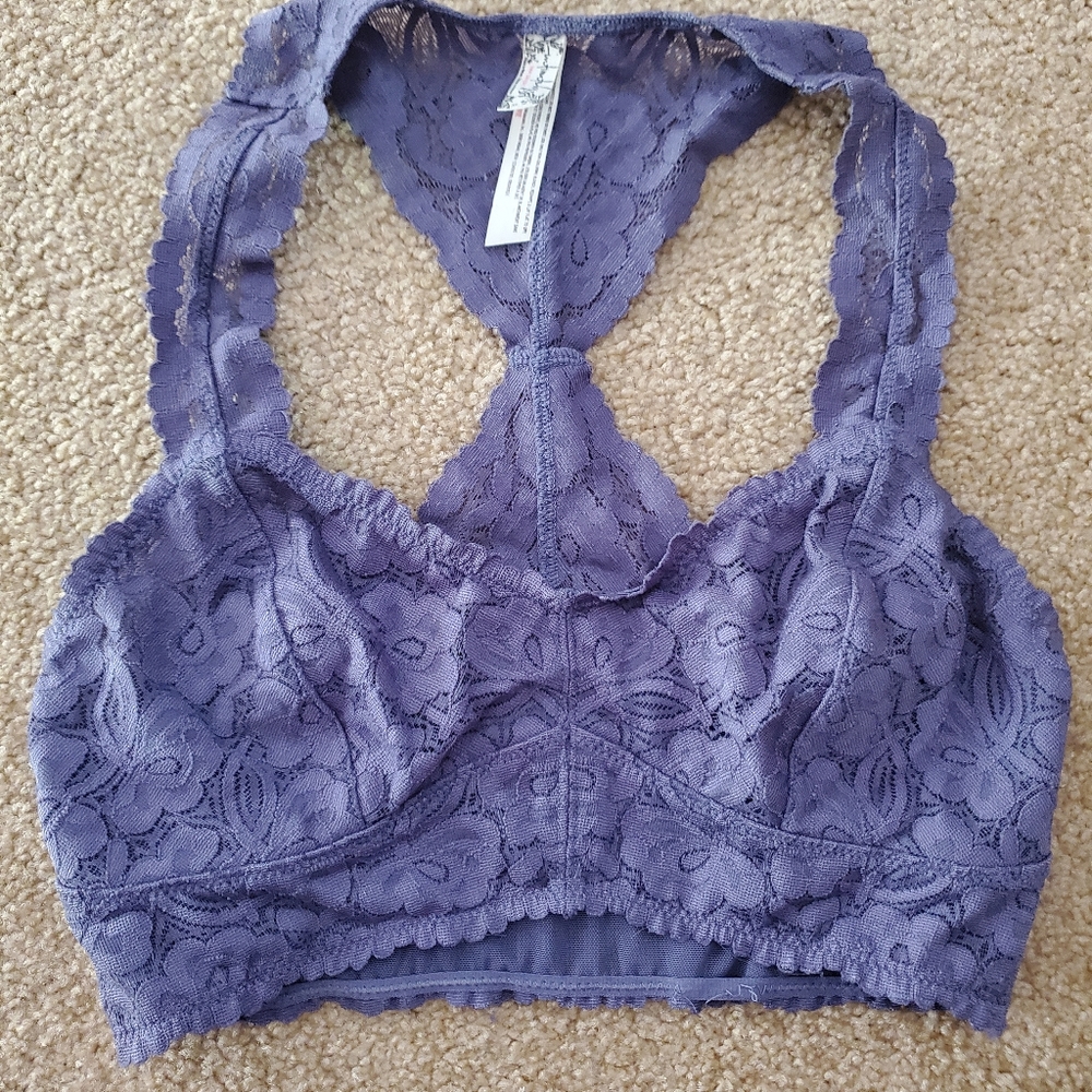 halter XS lace bralette
